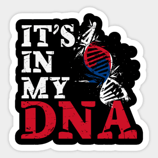 It's in my DNA - South Korea Sticker